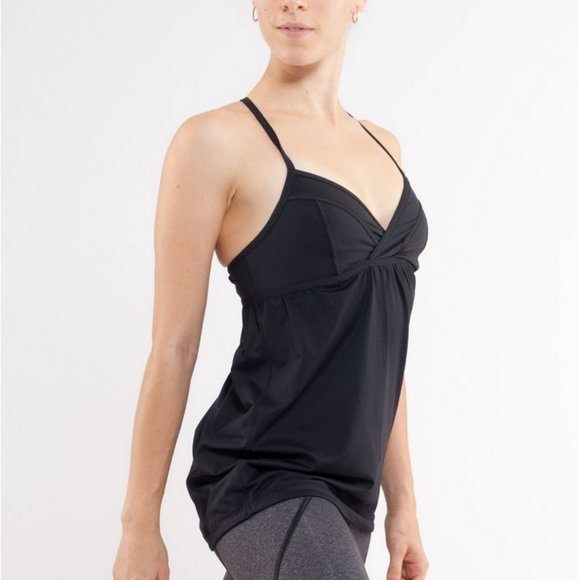 Lululemon Rehearsal Tank Black 4 - Picture 4 of 16